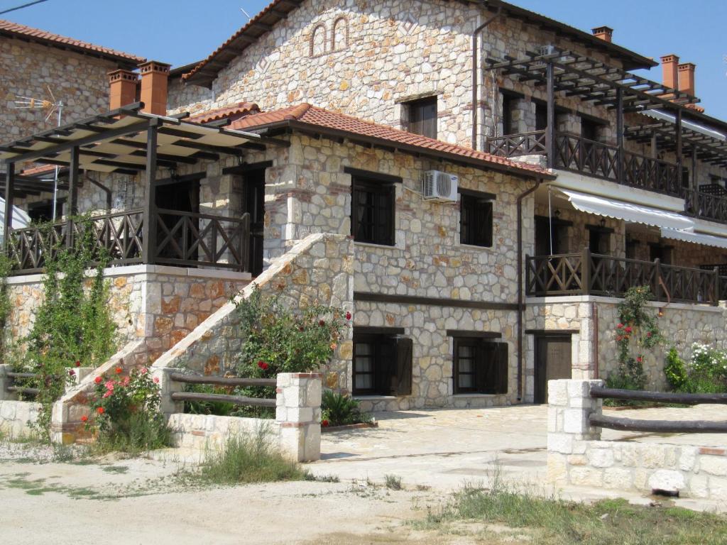 Budova, kde se vila nachází