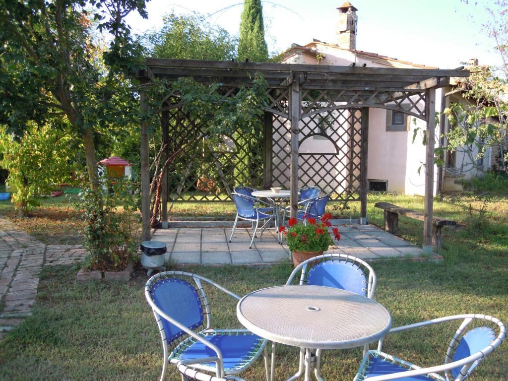 Vonkajšia záhrada v ubytovaní Cortona Gabolina e Turata Holiday Home
