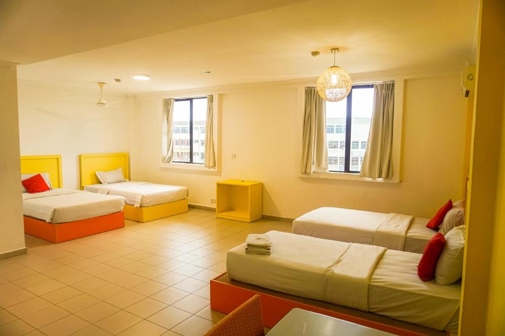 Postel nebo postele na pokoji v ubytování Y Hotel