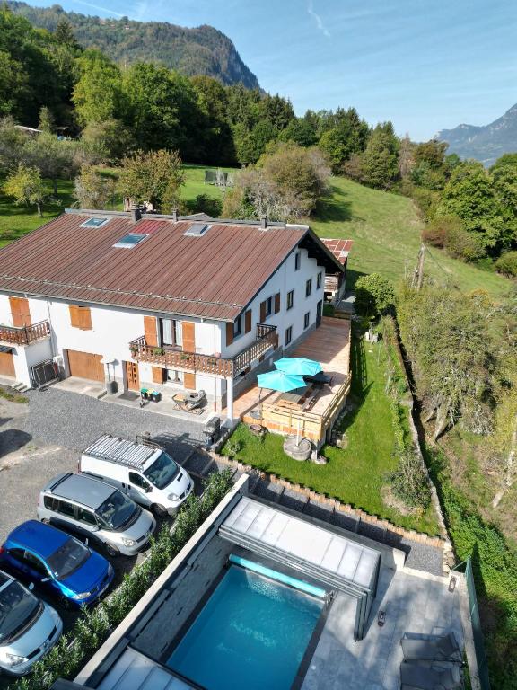 Nespecifikovaný výhled na hory nebo výhled na hory při pohledu z bed and breakfast