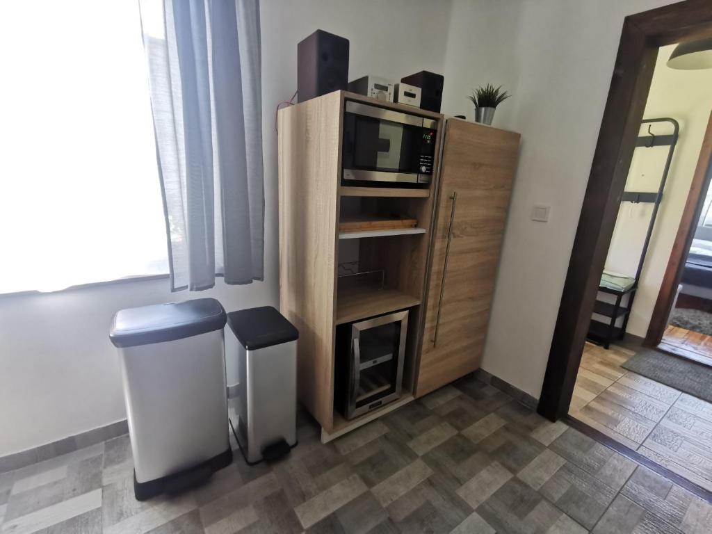 Kuchnia lub aneks kuchenny w obiekcie Nekézseny Gyöngye Vendégház