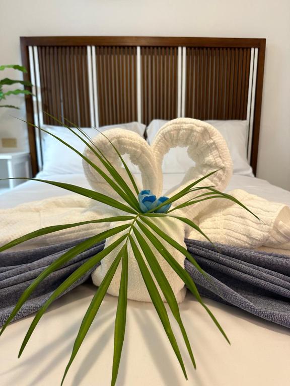 Postel nebo postele na pokoji v ubytování EL TOUCAN, Apartament in bayahibe