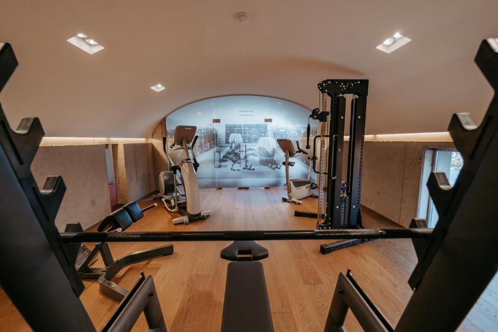 Fitness centrum a/nebo fitness zařízení v ubytování RELAX APARTMENTS An der Lage Hochgraßnitzberg