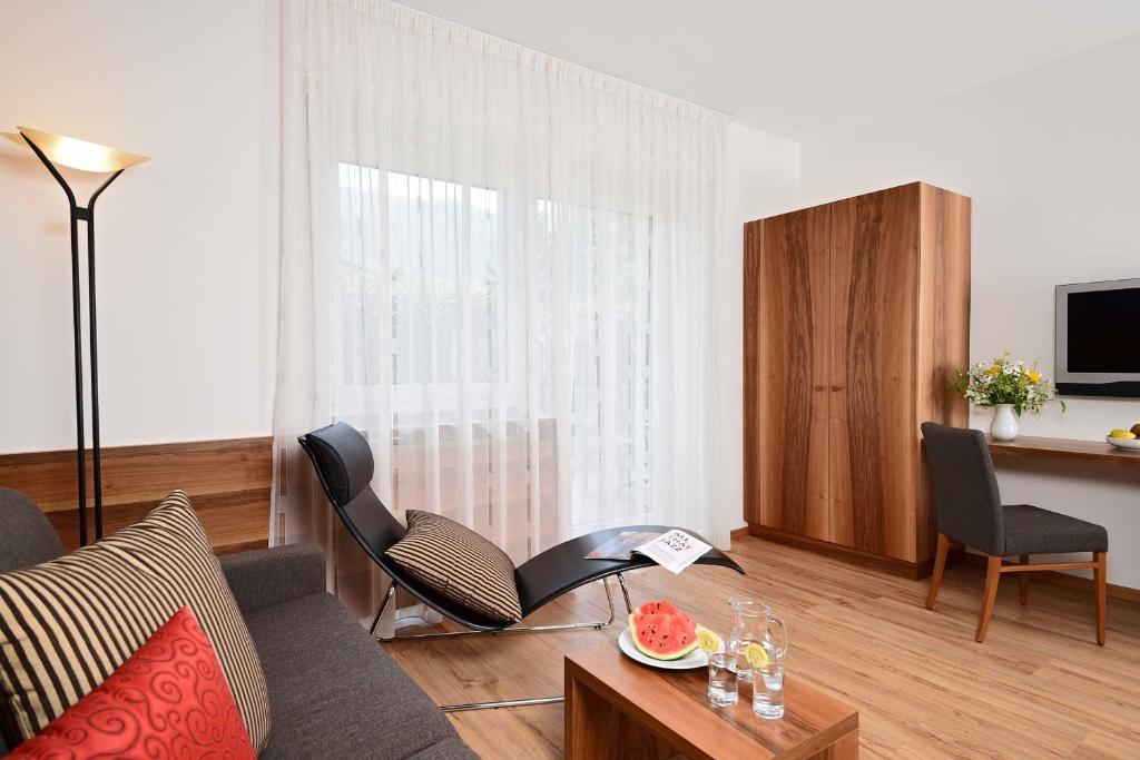 TV a/nebo společenská místnost v ubytování Hotel Rablanderhof