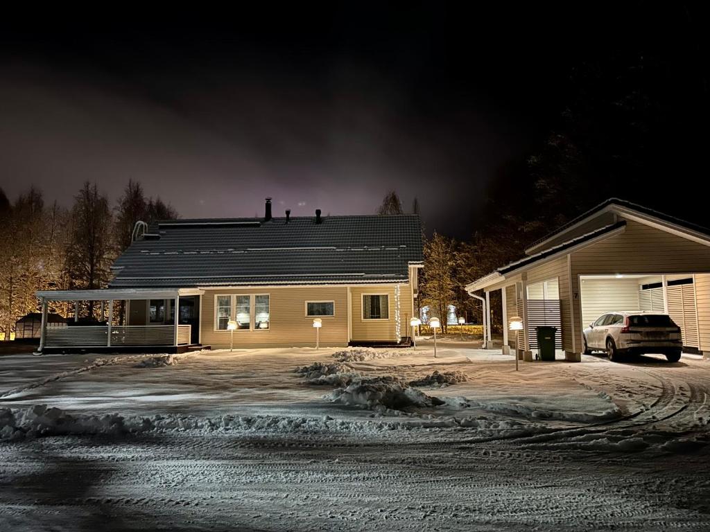 Villa Laakso incl. Sauna & 1000 Mbit/s Wi-Fi v zimě