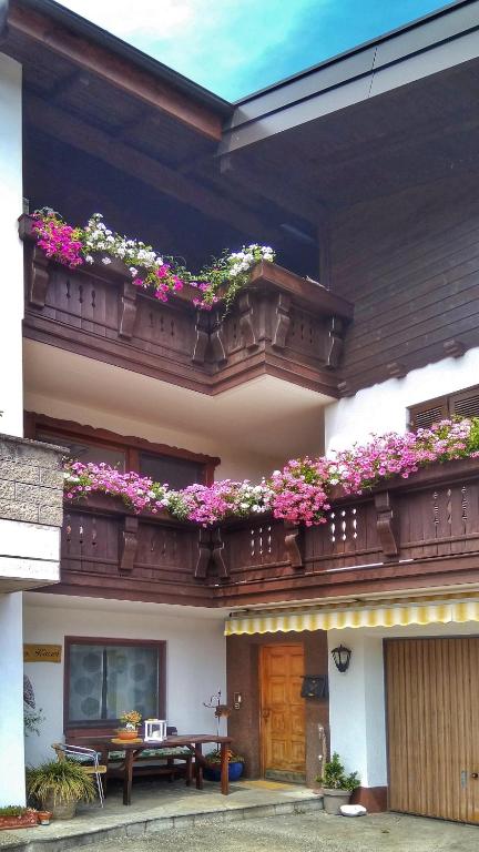 Balkón alebo terasa v ubytovaní Haus Flora am Kaiser