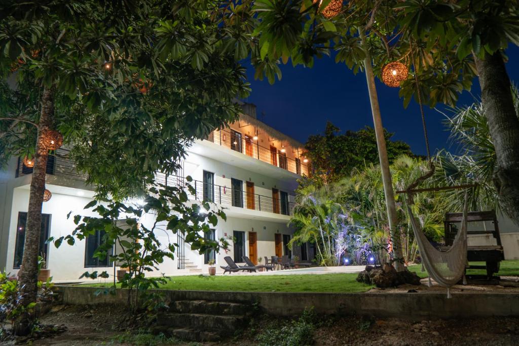 Zahrada ubytování Hotel Makech