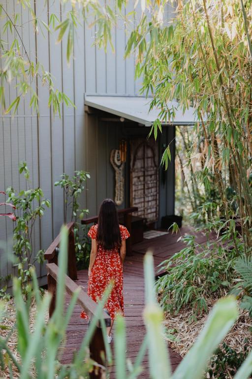 Zahrada ubytování Taman Sari Luxury Private Pavilions - Pet Friendly Accomodation
