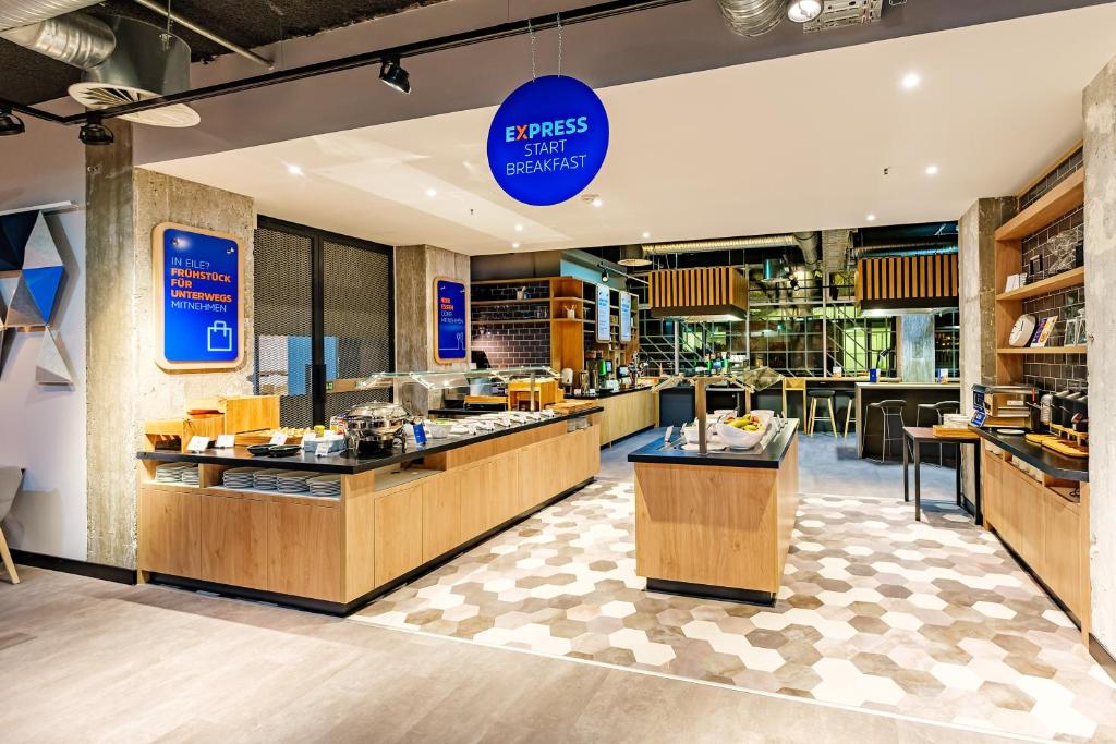 Restaurace v ubytování Holiday Inn Express Dresden Zentrum by IHG