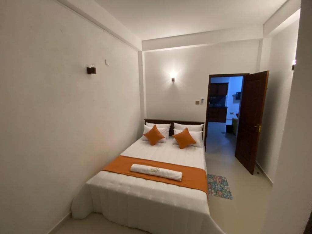 Postel nebo postele na pokoji v ubytování Aurelia inn