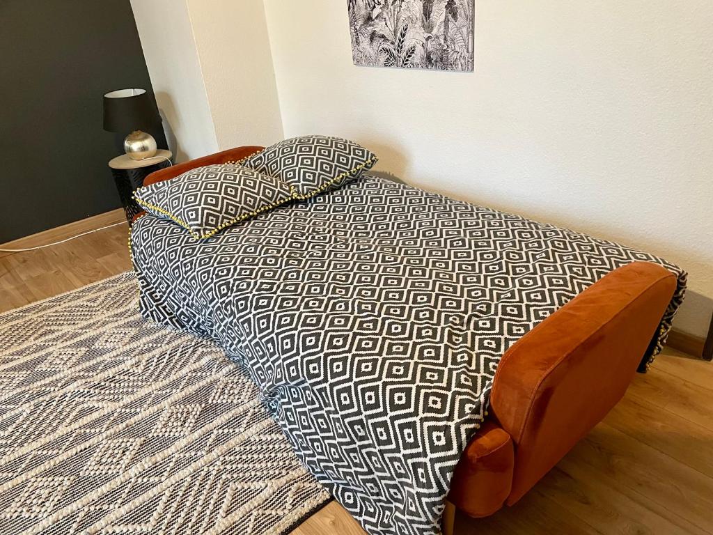 Posteľ alebo postele v izbe v ubytovaní - Le refuge Colmarien - 5 personnes