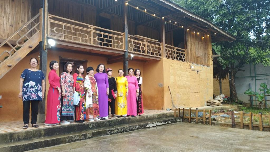 Huy mán homestay - 四倍房间