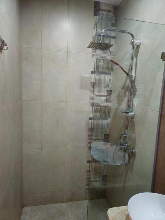 Koupelna v ubytování Boutique Hotel Filosofia