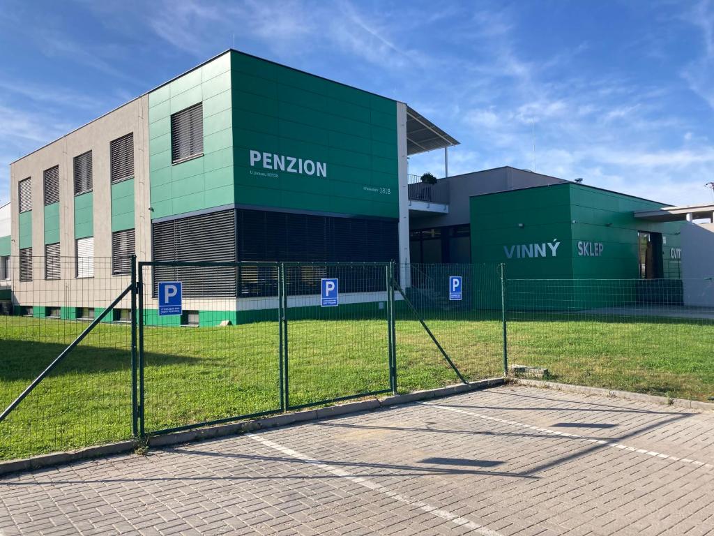 Budova, kde se penzion nachází