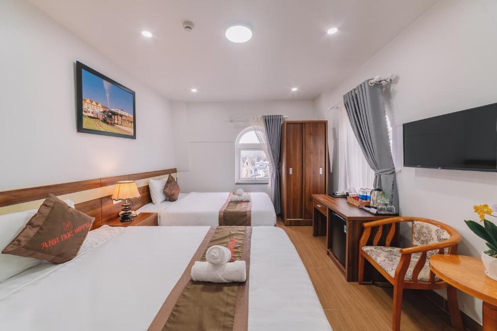 Anh Đức Hotel Đà Lạt - Chambre Jumelle De Luxe