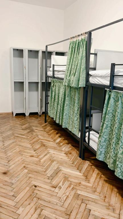 Postel nebo postele na pokoji v ubytování Hostel DO-RE-MI
