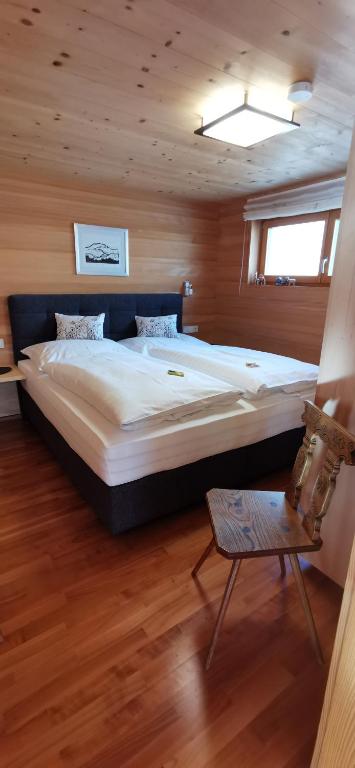 Postel nebo postele na pokoji v ubytování Ferienwohnung an der Alten Säge