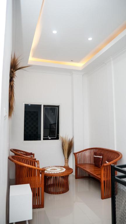 Posezení v ubytování Wangi Homestay