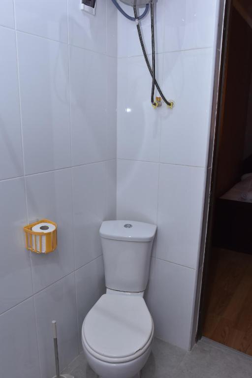 Koupelna v ubytování HOTEL SAMEGRELO