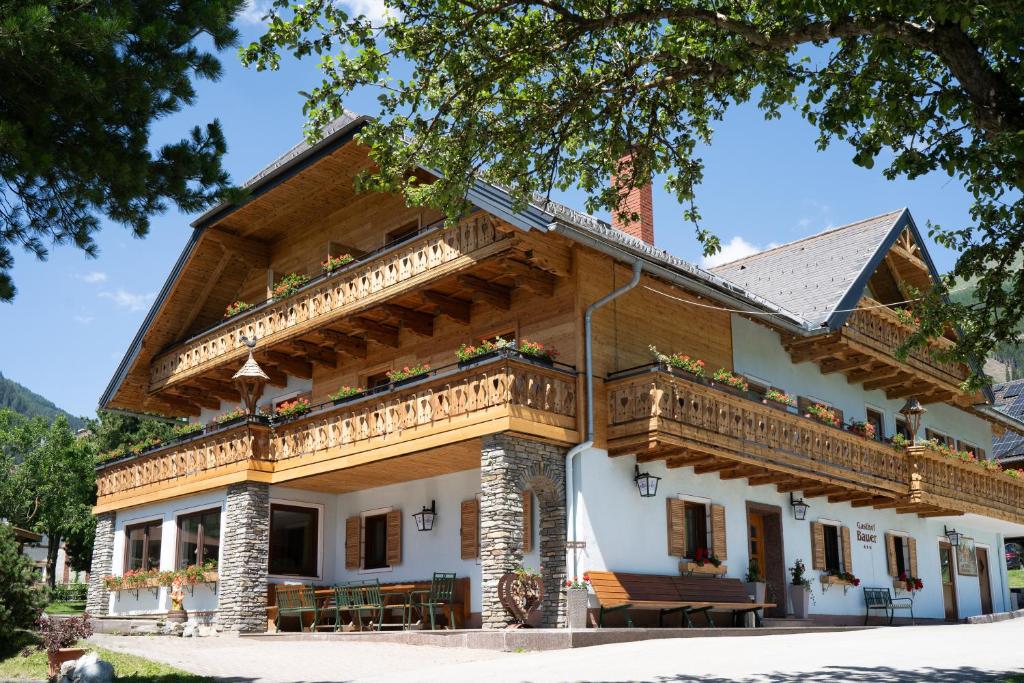 Budova, kde se aparthotel nachází