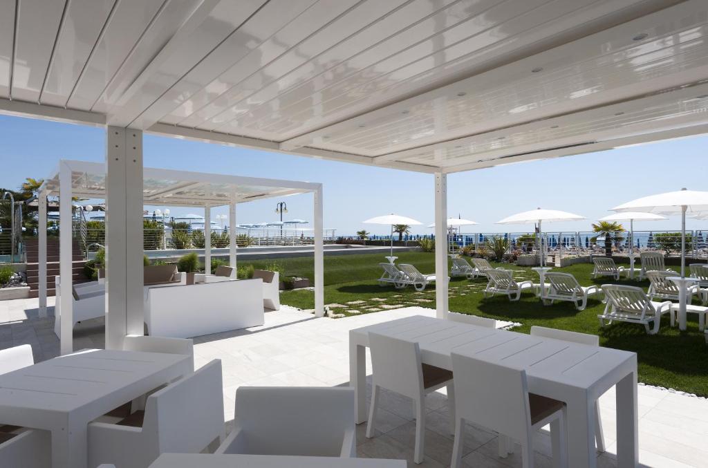 Balkón nebo terasa v ubytování Hotel Le Soleil