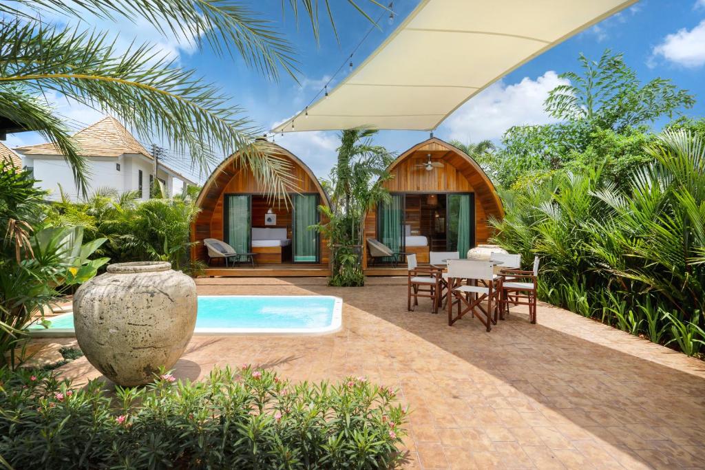 Bassein majutusasutuses Tropical Chalet 2BR Villa Pasak Paradise 1 with Private Pool, Laguna 10 min drive või selle lähedal