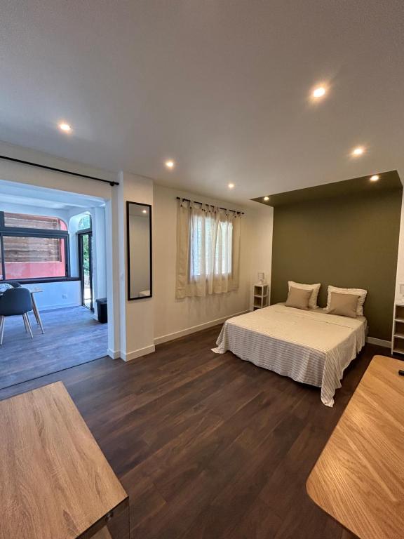 Cama o camas de una habitación en Mon Ti Piton