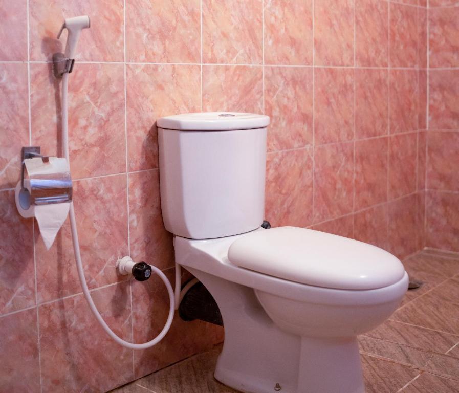 Koupelna v ubytování Wild Hut Habarana
