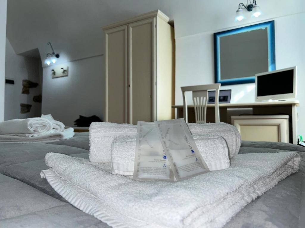 Posteľ alebo postele v izbe v ubytovaní B&B Centro Storico