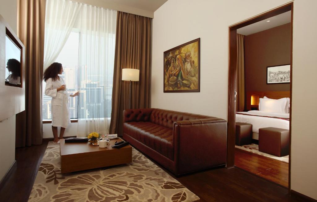 Postel nebo postele na pokoji v ubytování AltAir Boutique Hotel