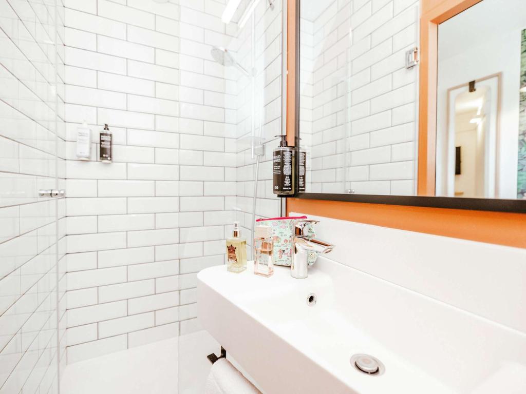Koupelna v ubytování ibis Styles Luxembourg Centre Gare