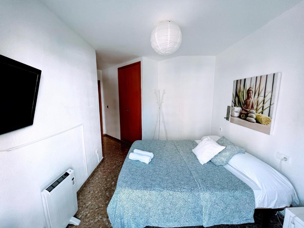 Postel nebo postele na pokoji v ubytování Confort y relax centro