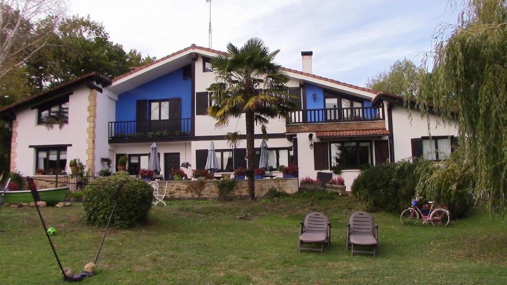Zahrada ubytování Agroturismo Atxarmin