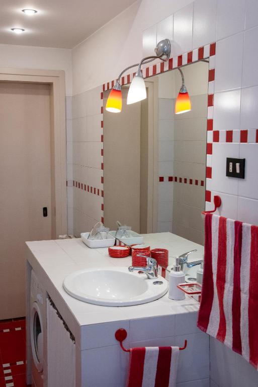 Kúpeľňa v ubytovaní Casa Julí: 70mq-Centro-Trieste