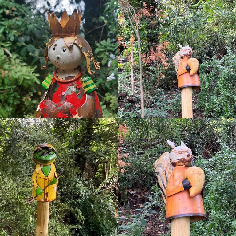 Zvířata v prázdninového domu nebo okolí