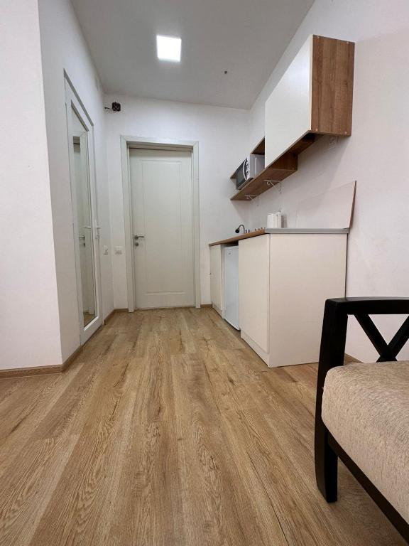 Kuchyň nebo kuchyňský kout v ubytování Middle city Guesthouse
