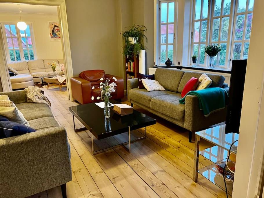 Posezení v ubytování Nordsoe Housing-Rørby Kalundborg