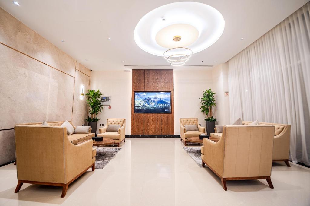 Posezení v ubytování DAM hodoo دام الهــــــــدوء