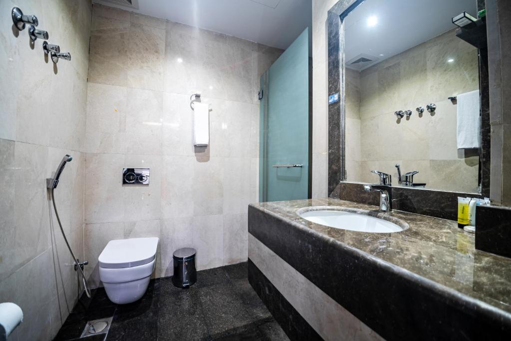 Koupelna v ubytování DAM hodoo دام الهــــــــدوء