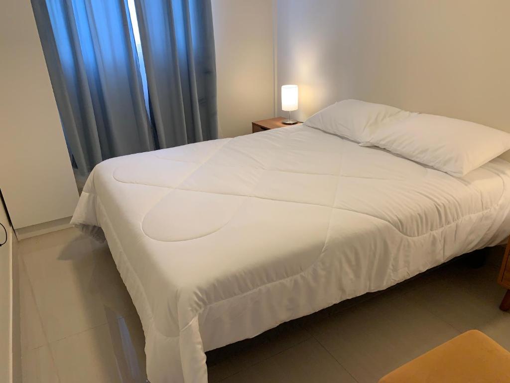 Postel nebo postele na pokoji v ubytování Península Hostel
