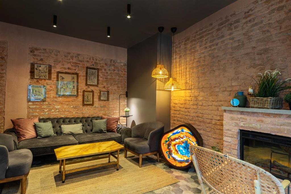 Posezení v ubytování Ayramin Deluxe Hotel Taksim