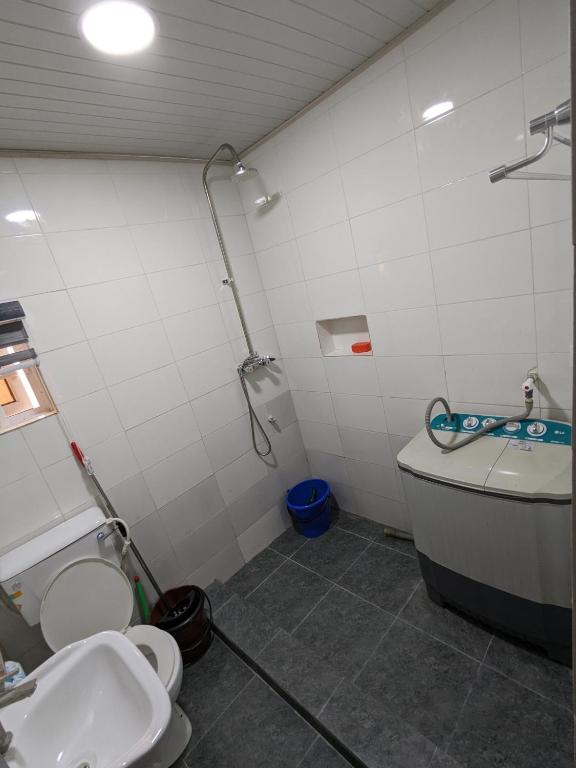 Koupelna v ubytování Easyinn Shortlet Apartment