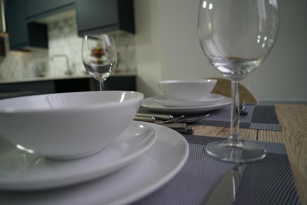 Nápoje v ubytování 1 & 2 Bed Apartments - Desborough, Kettering, WIFI, Family, Parking