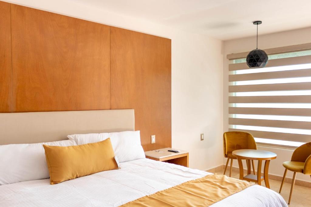 Postel nebo postele na pokoji v ubytování Hotel 5 Inn Select