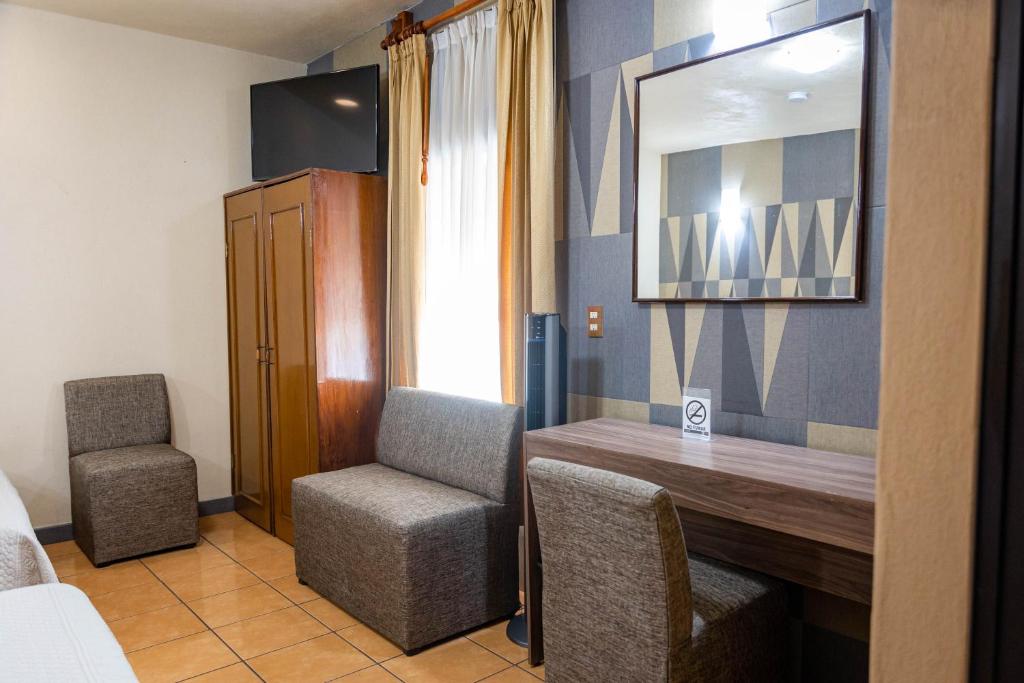Posezení v ubytování Hotel Estefania