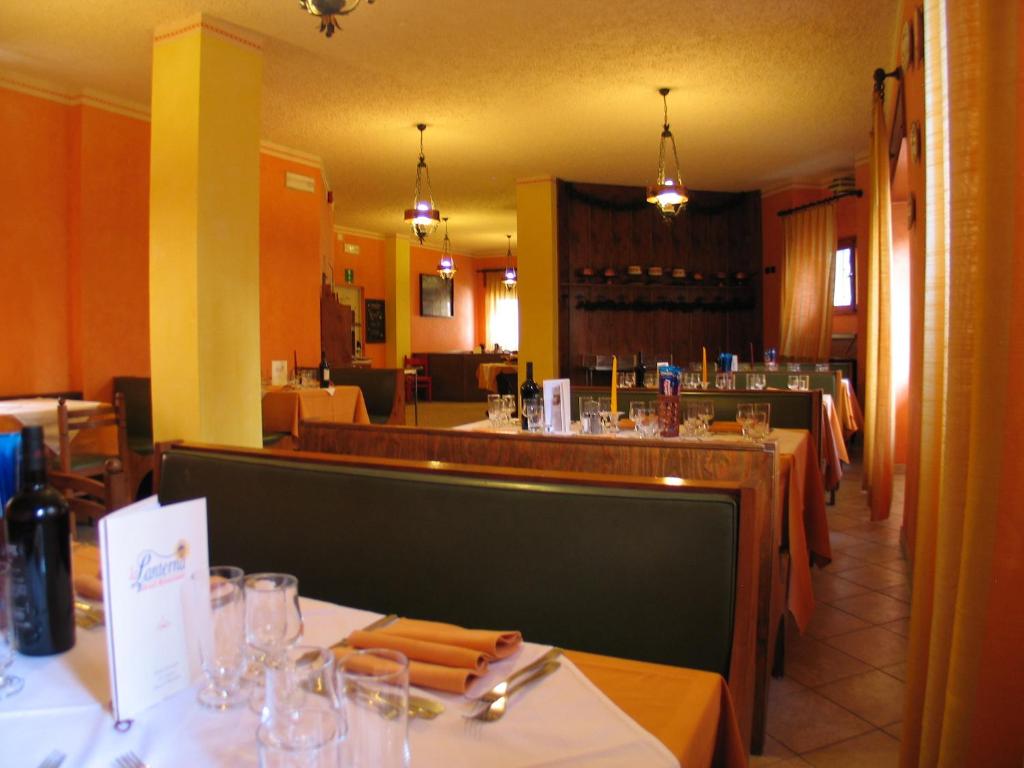Nápoje v ubytování Hotel La Lanterna