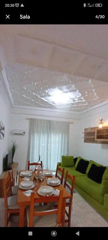 Posezení v ubytování City apartment