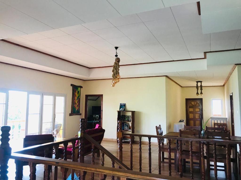 Posezení v ubytování Villa Des Flots