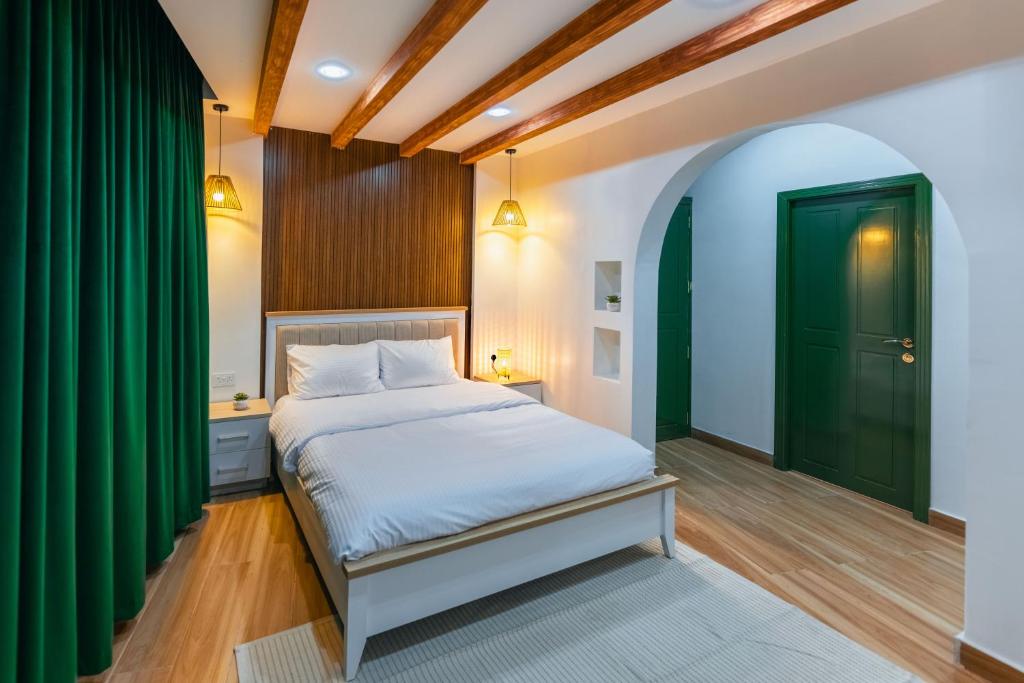 Postel nebo postele na pokoji v ubytování House 76