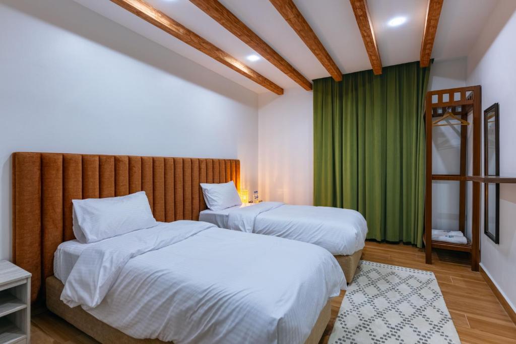 Postel nebo postele na pokoji v ubytování House 76